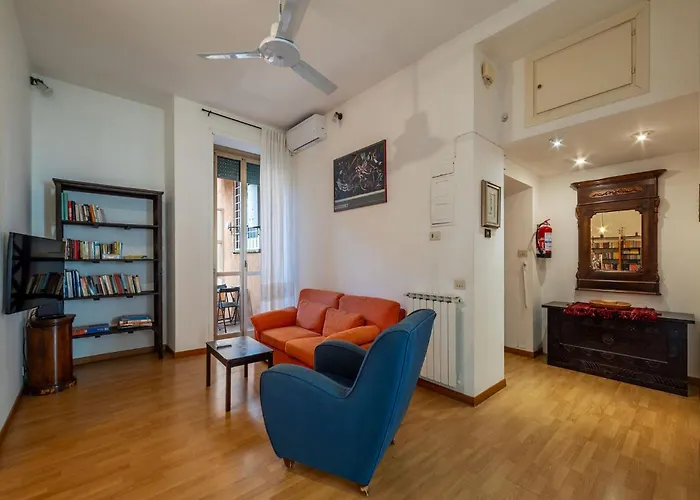 Guesthost - Comfy Garbatella Appartement *